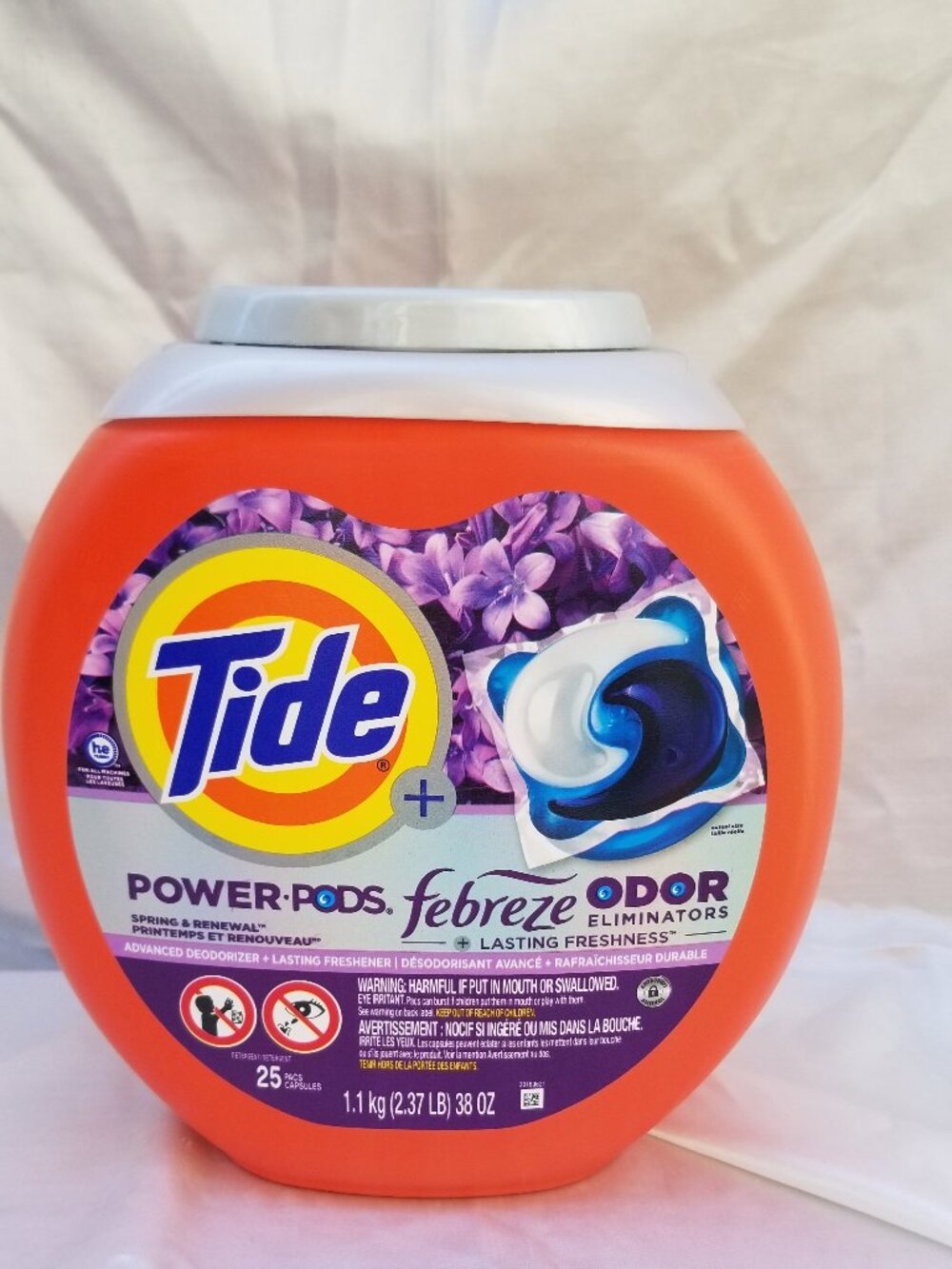 Tide + Febreze Power Pods  25 Pacs Brand New